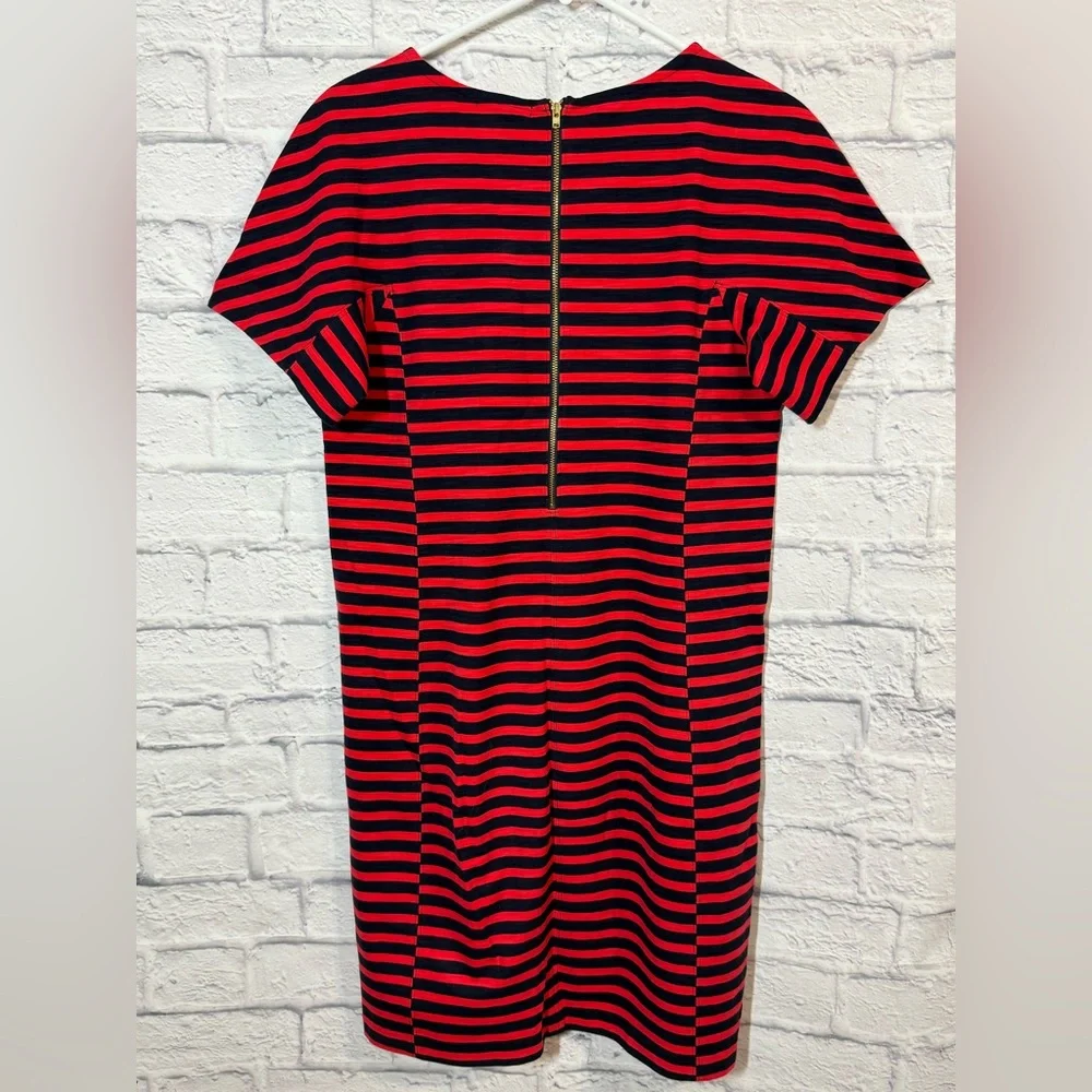 J.Crew Striped Cotton Dress, sz Medium